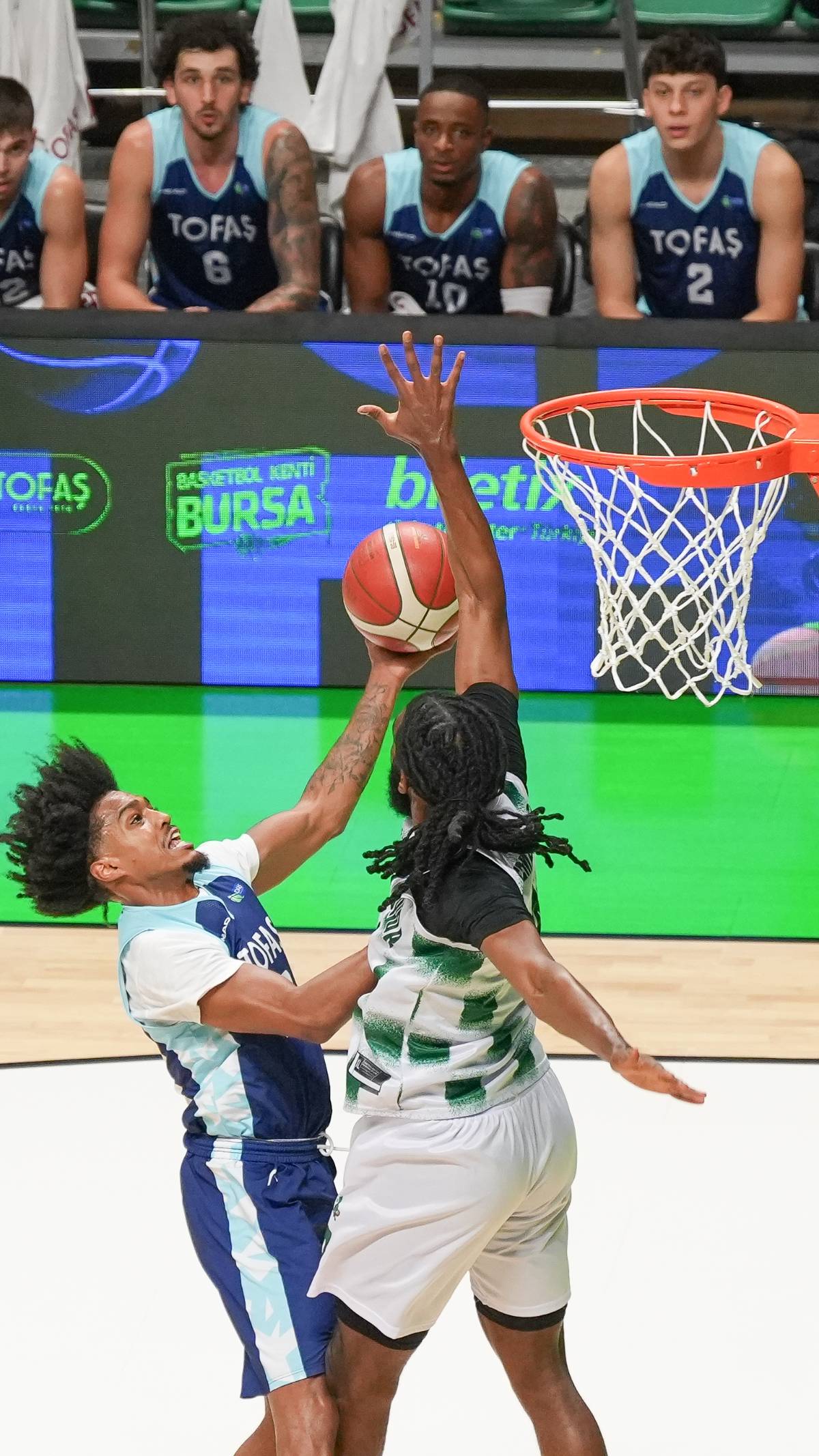 TOFAŞ - BURSASPOR BASKETBOL MAÇI FOTOĞRAFLARI