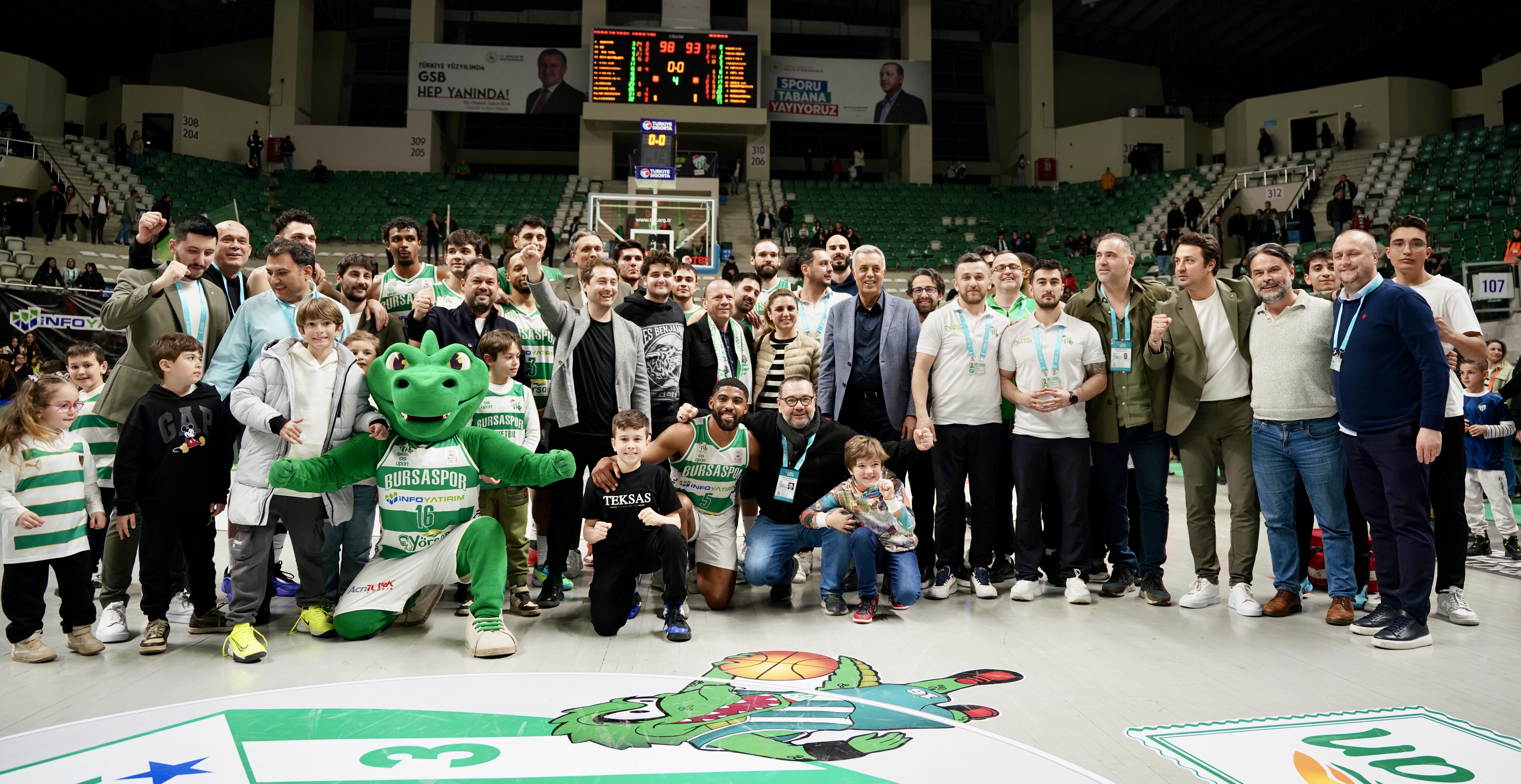 Bursa derbisi Bursaspor Yörsan’ın