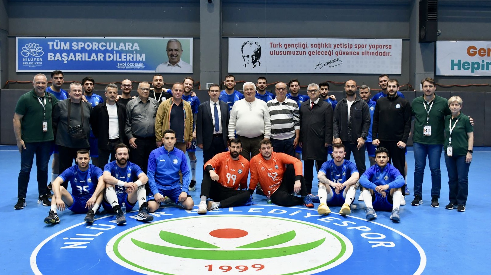 Nilüfer Belediyespor farklı bitirdi