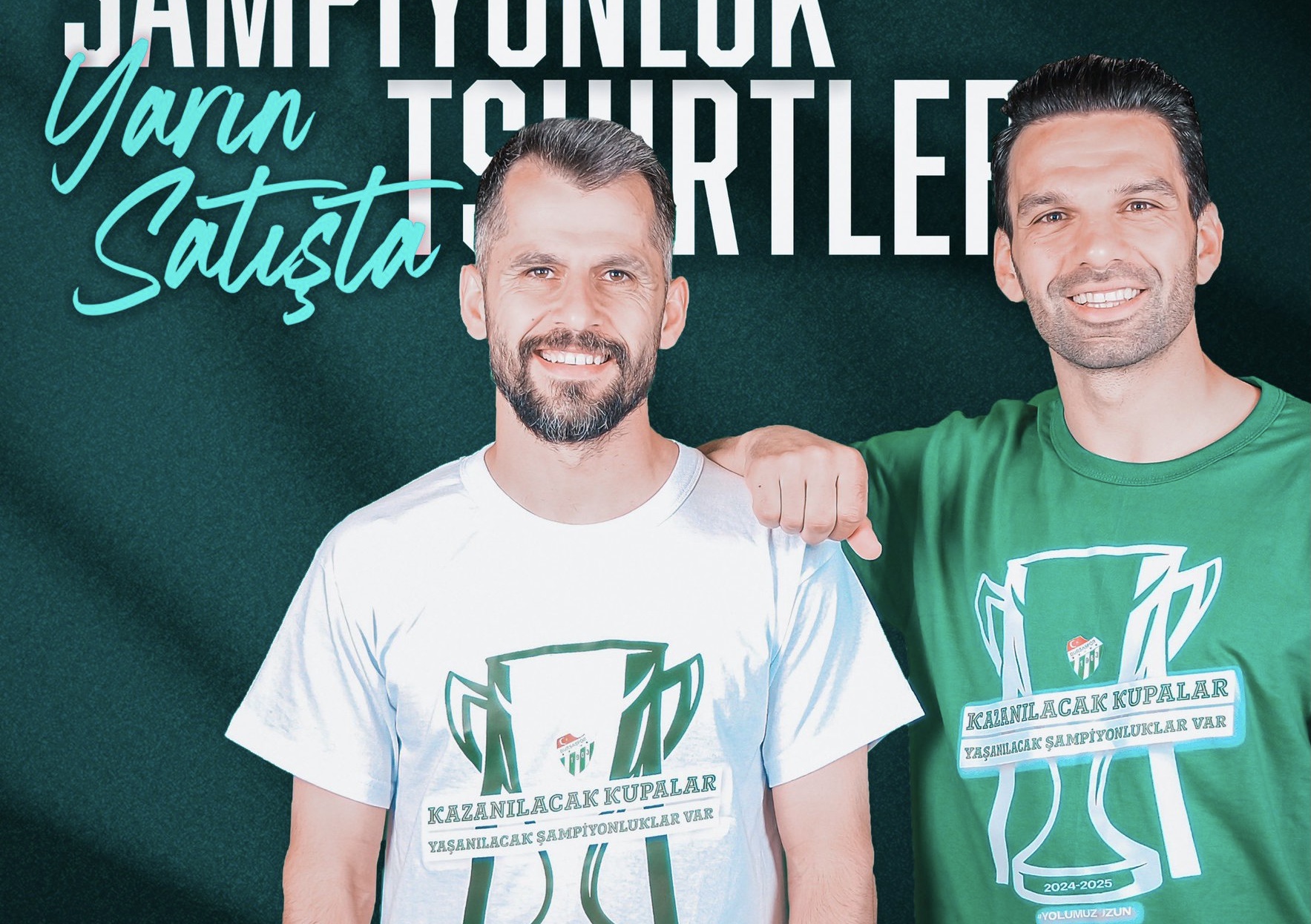 Bursaspor’dan şampiyonluk tişörtü müjdesi!