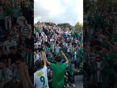 Bursaspor Taraftarı yine müthiş! 🏆🐊 #sporbursa #bursasportaraftar #bursaspor
