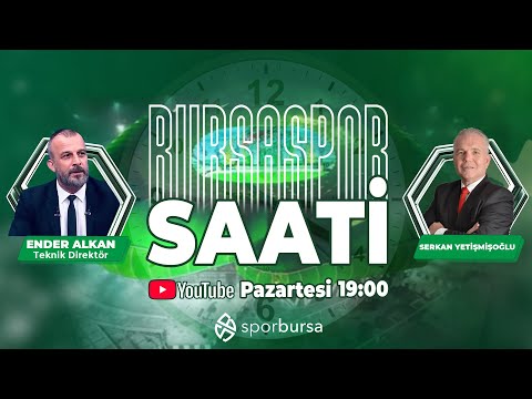 BURSASPOR SAATİ&#39;nin konuğu Teknik Direktör Ender Alkan