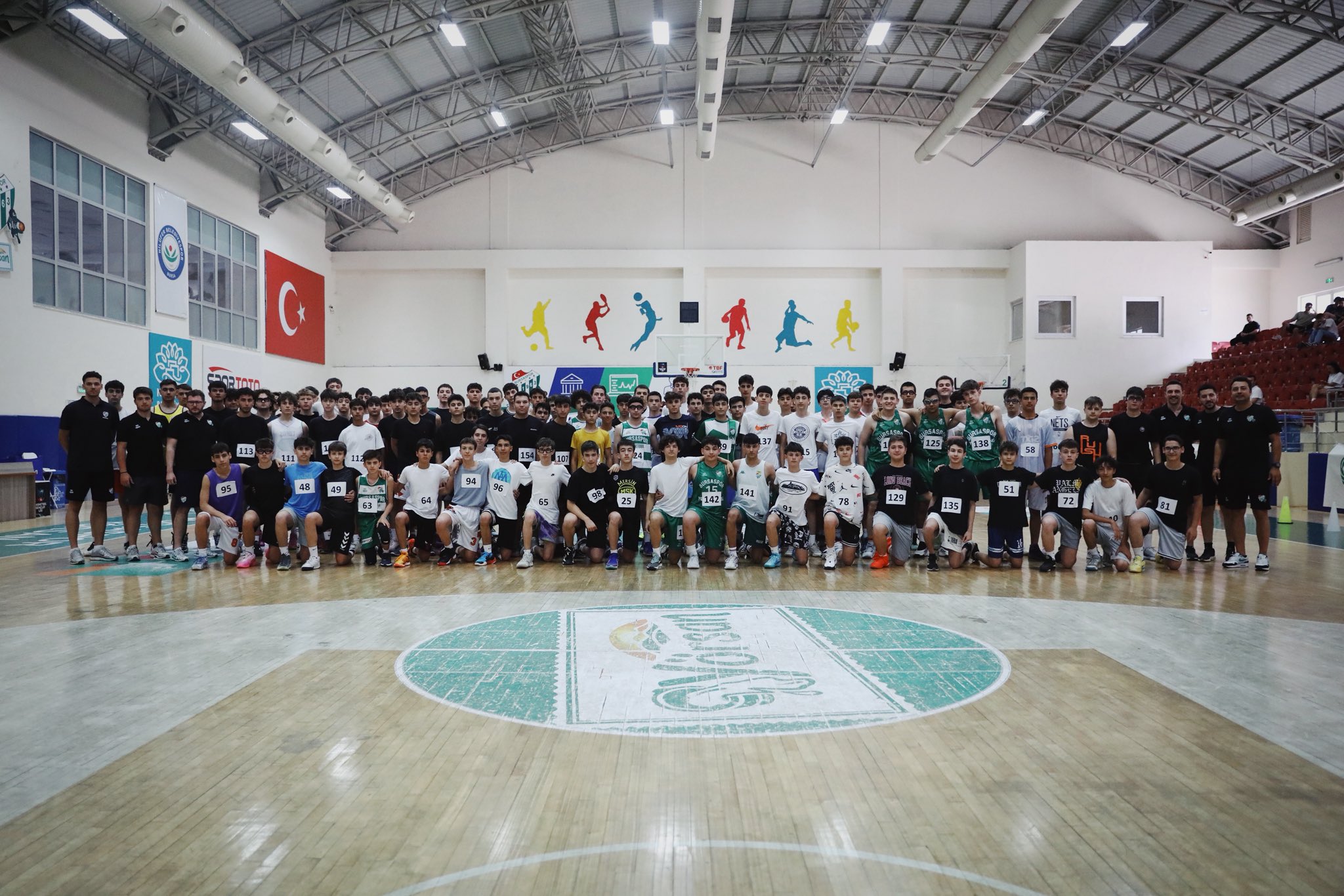 Bursaspor Yörsan'da altyapı seçmeleri yapıldı