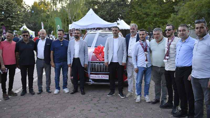 İnegölspor piyangonun startını verdi