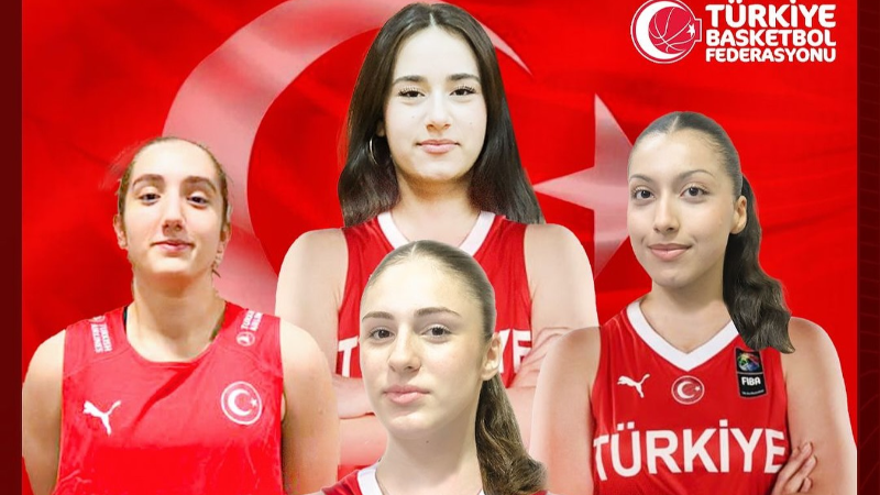 U 16 Kadın Milli takımına 4 Bursalı