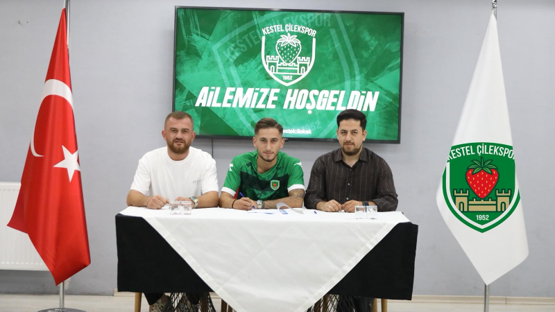 Kestel Çilekspor'dan imza şov!