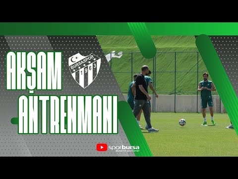 Bursaspor, Erzurum kampında ikince güne akşam antrenmanı ile devam ediyor