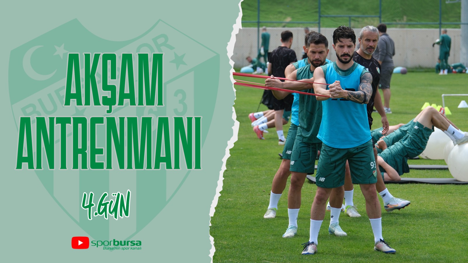 Bursaspor'da komando eğitimi!