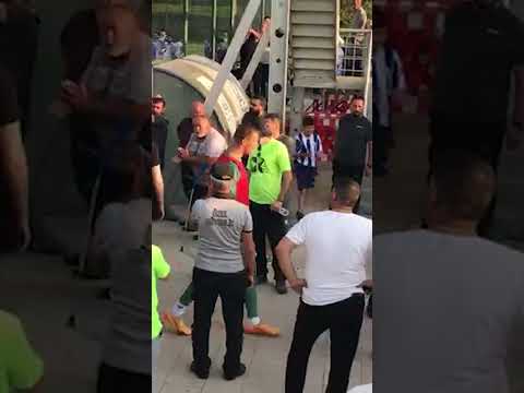 Bursaspor-Paykan maçı gerginlik nedeniyle yarıda kaldı!