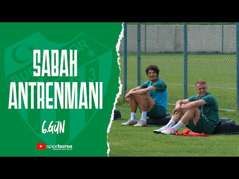 Bursaspor, Erzurum kampında altıncı güne sabah antrenmanı ile devam ediyor