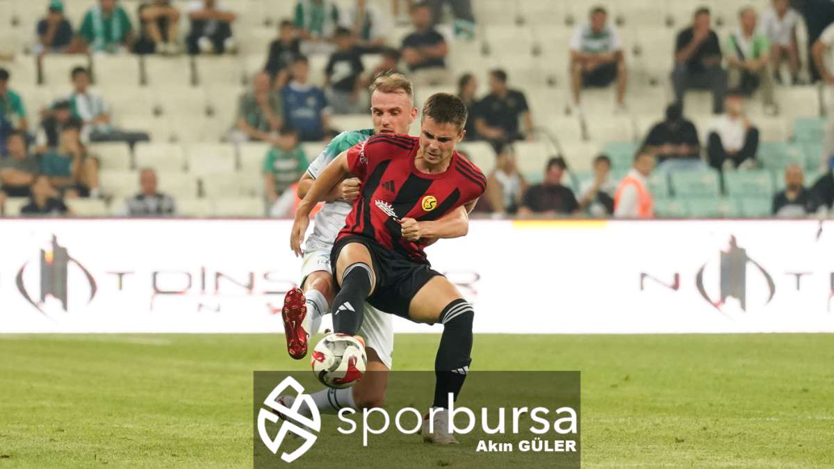 BURSASPOR - ESKİŞEHİRSPOR MAÇ FOTOĞRAFLARI