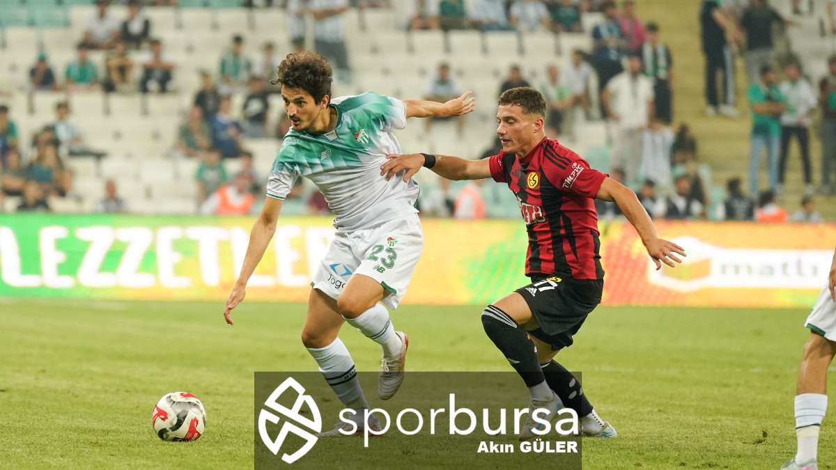 BURSASPOR - ESKİŞEHİRSPOR MAÇ FOTOĞRAFLARI