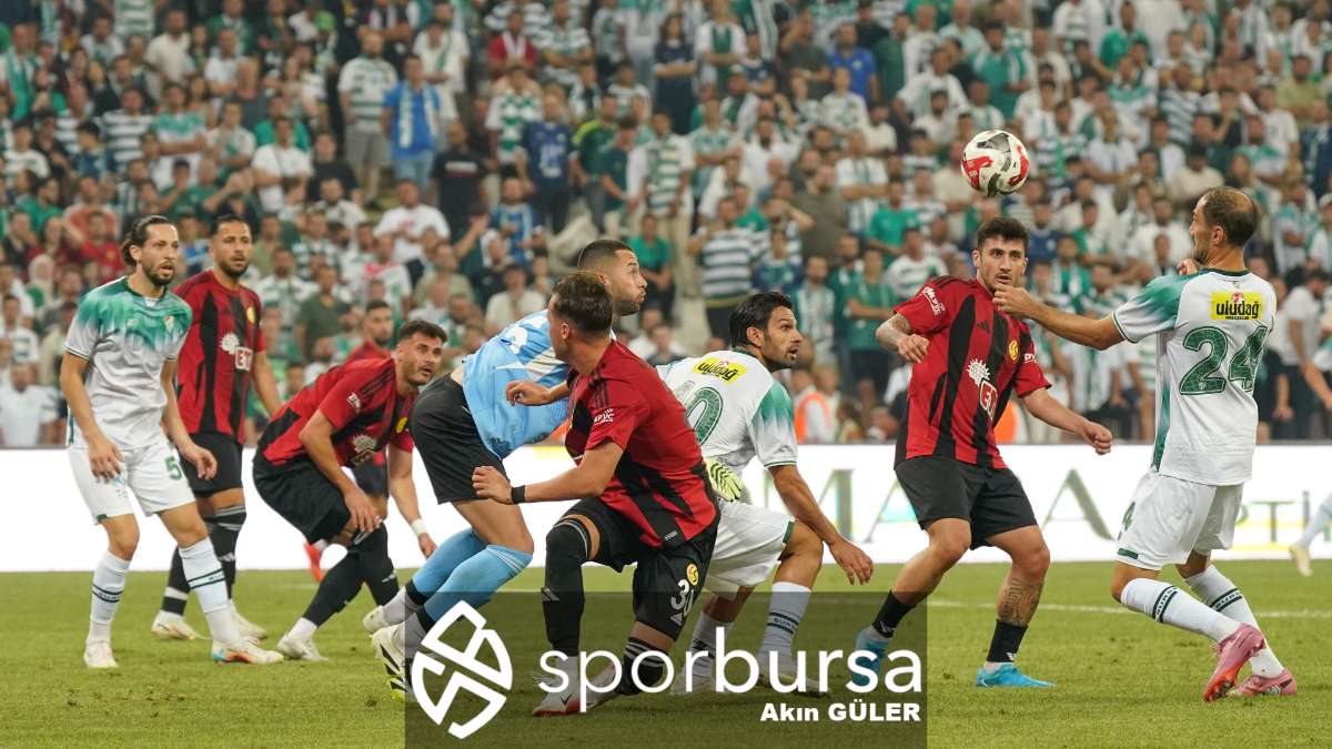 BURSASPOR - ESKİŞEHİRSPOR MAÇ FOTOĞRAFLARI