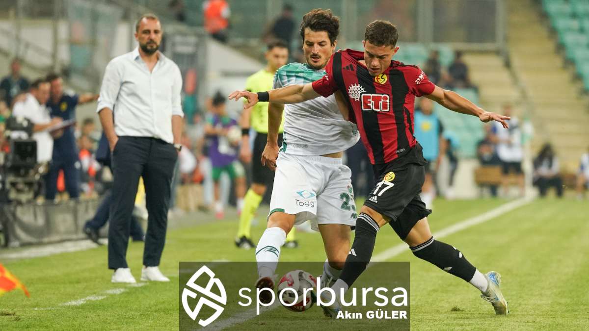 BURSASPOR - ESKİŞEHİRSPOR MAÇ FOTOĞRAFLARI