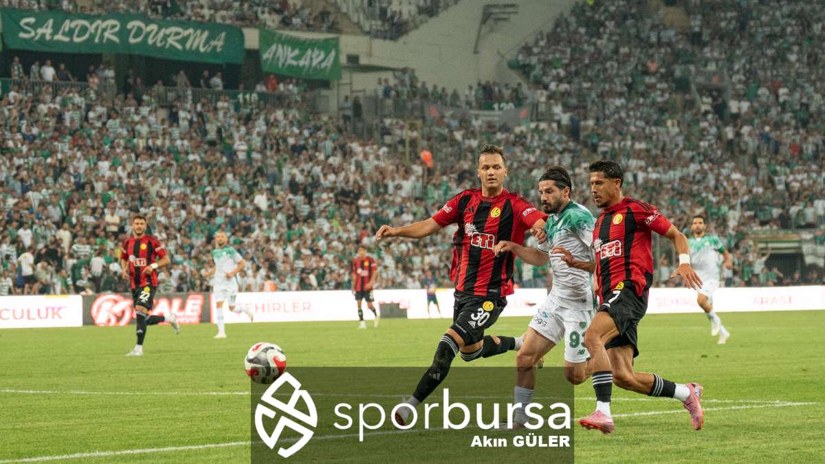 BURSASPOR - ESKİŞEHİRSPOR MAÇ FOTOĞRAFLARI