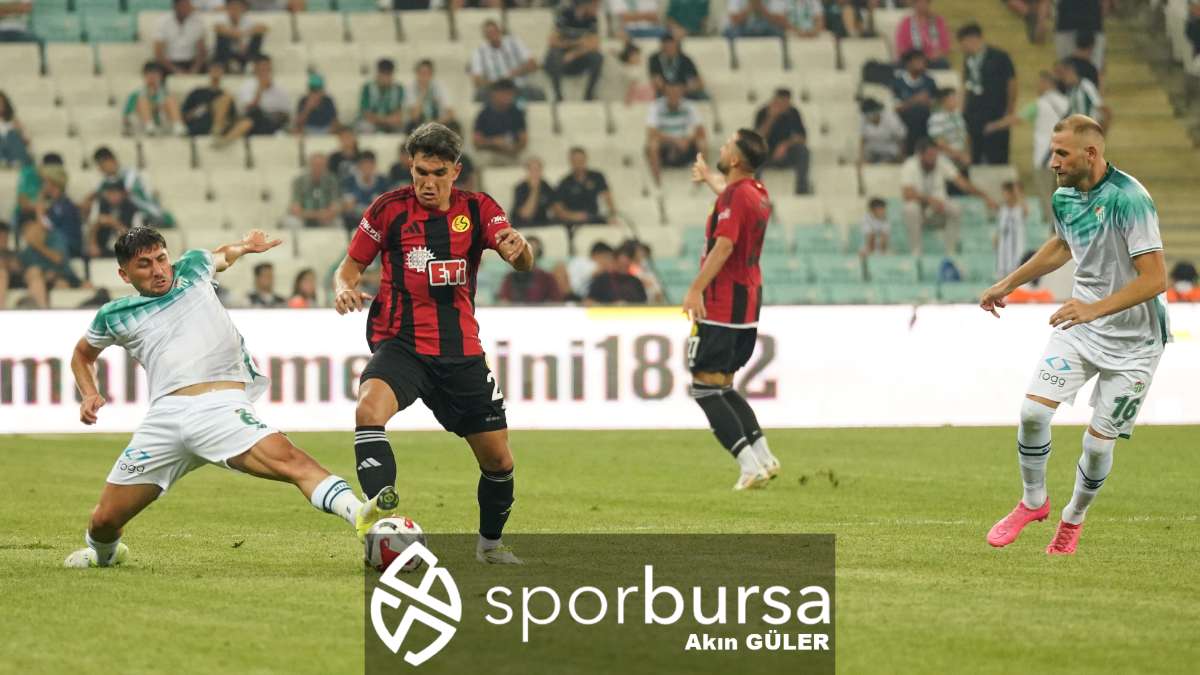 BURSASPOR - ESKİŞEHİRSPOR MAÇ FOTOĞRAFLARI