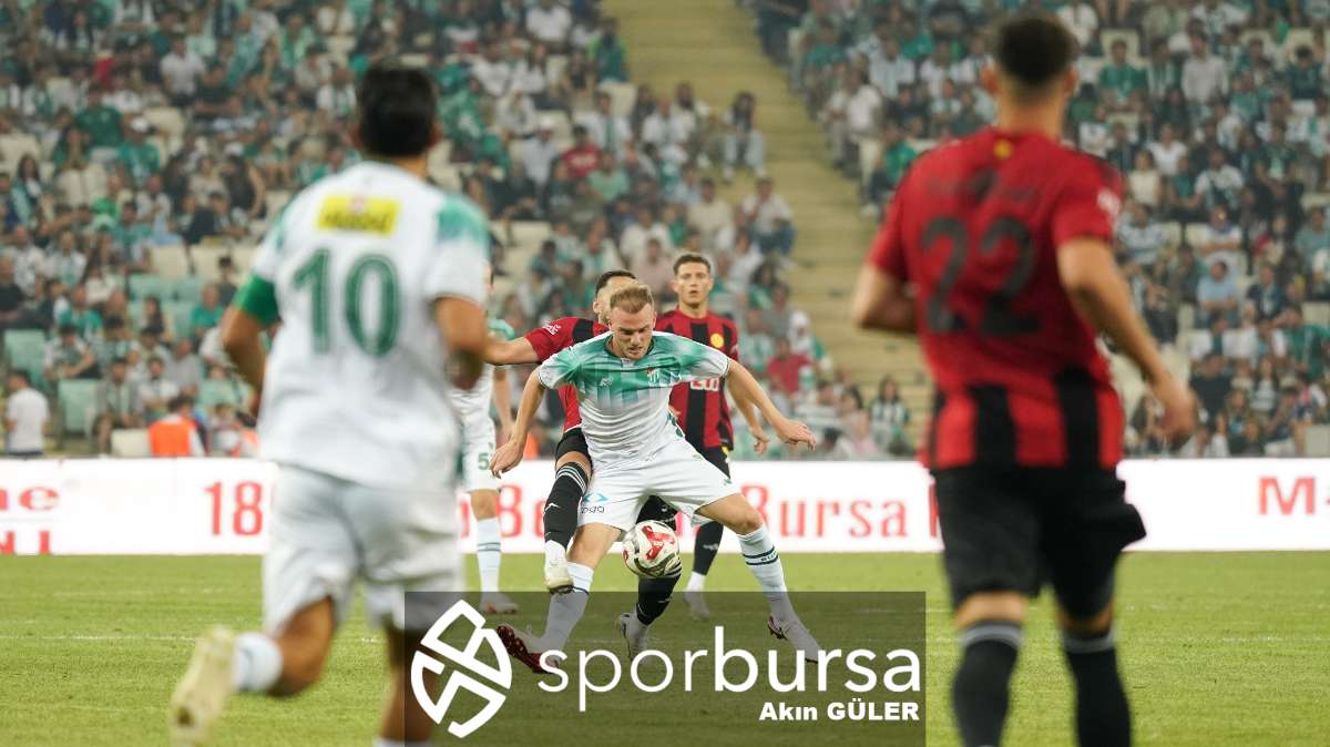 BURSASPOR - ESKİŞEHİRSPOR MAÇ FOTOĞRAFLARI