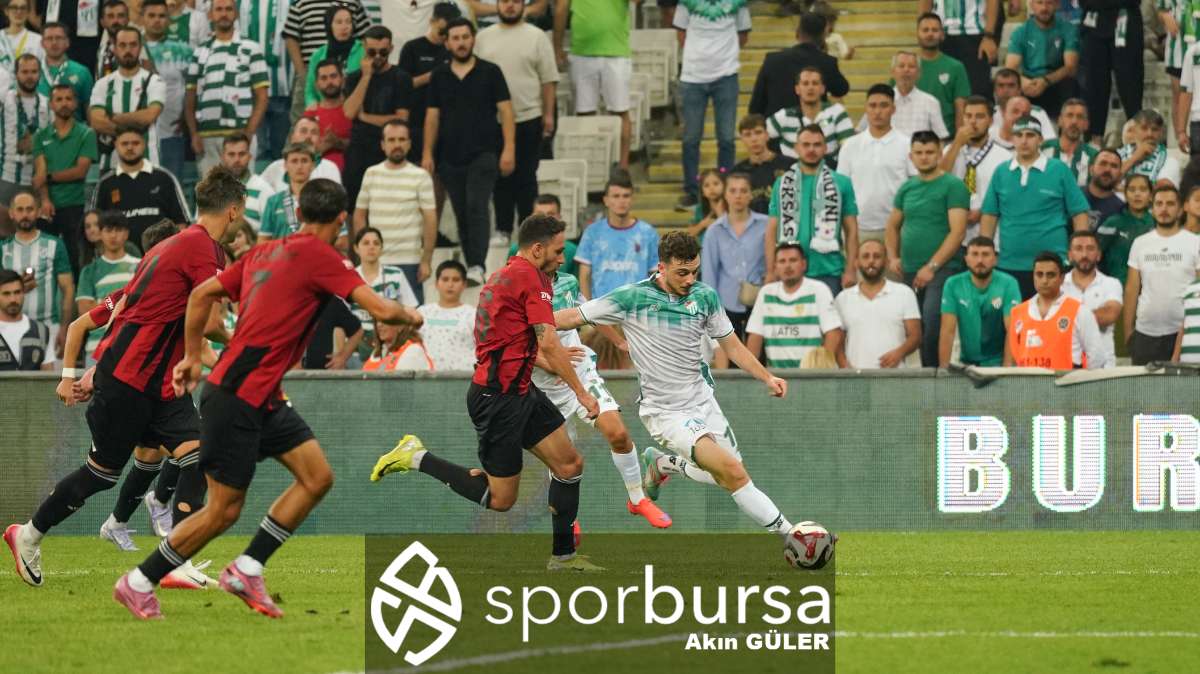 BURSASPOR - ESKİŞEHİRSPOR MAÇ FOTOĞRAFLARI