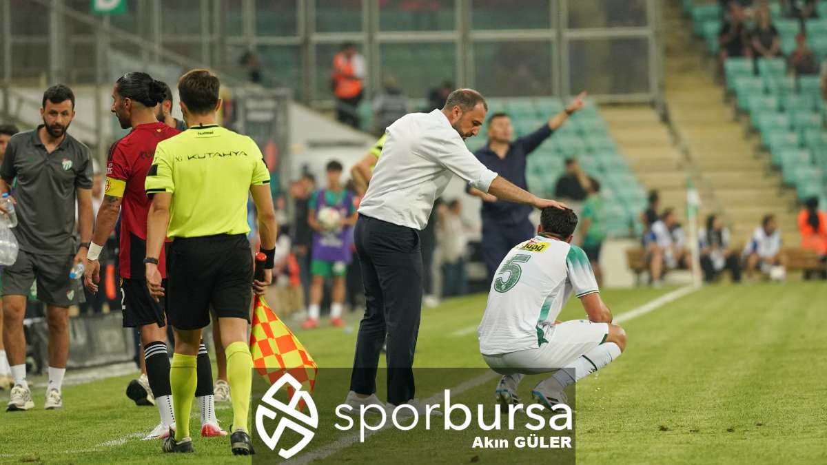 BURSASPOR - ESKİŞEHİRSPOR MAÇ FOTOĞRAFLARI