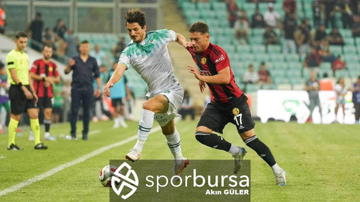 BURSASPOR - ESKİŞEHİRSPOR MAÇ FOTOĞRAFLARI