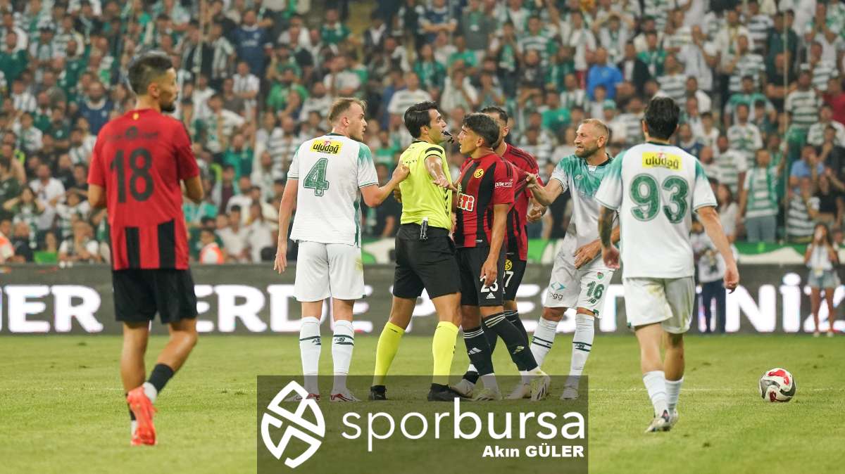 BURSASPOR - ESKİŞEHİRSPOR MAÇ FOTOĞRAFLARI