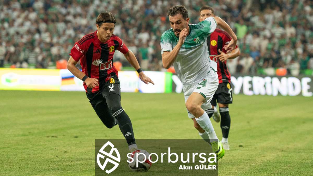 BURSASPOR - ESKİŞEHİRSPOR MAÇ FOTOĞRAFLARI