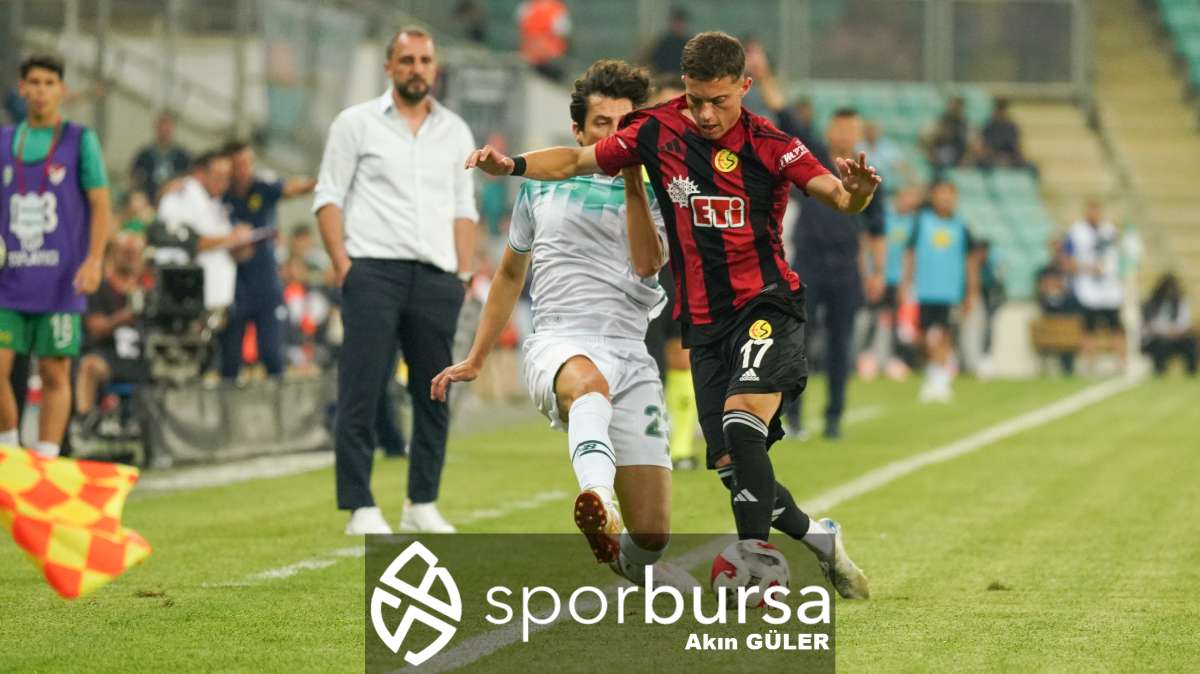 BURSASPOR - ESKİŞEHİRSPOR MAÇ FOTOĞRAFLARI