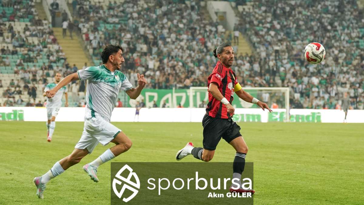BURSASPOR - ESKİŞEHİRSPOR MAÇ FOTOĞRAFLARI