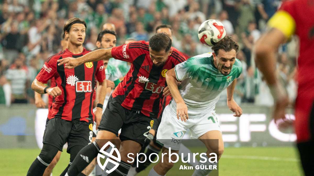 BURSASPOR - ESKİŞEHİRSPOR MAÇ FOTOĞRAFLARI