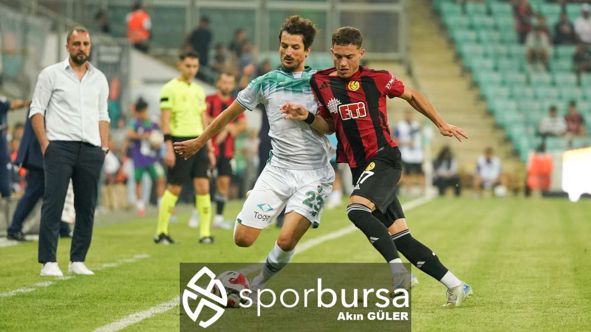 BURSASPOR - ESKİŞEHİRSPOR MAÇ FOTOĞRAFLARI