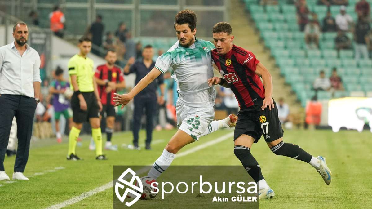 BURSASPOR - ESKİŞEHİRSPOR MAÇ FOTOĞRAFLARI