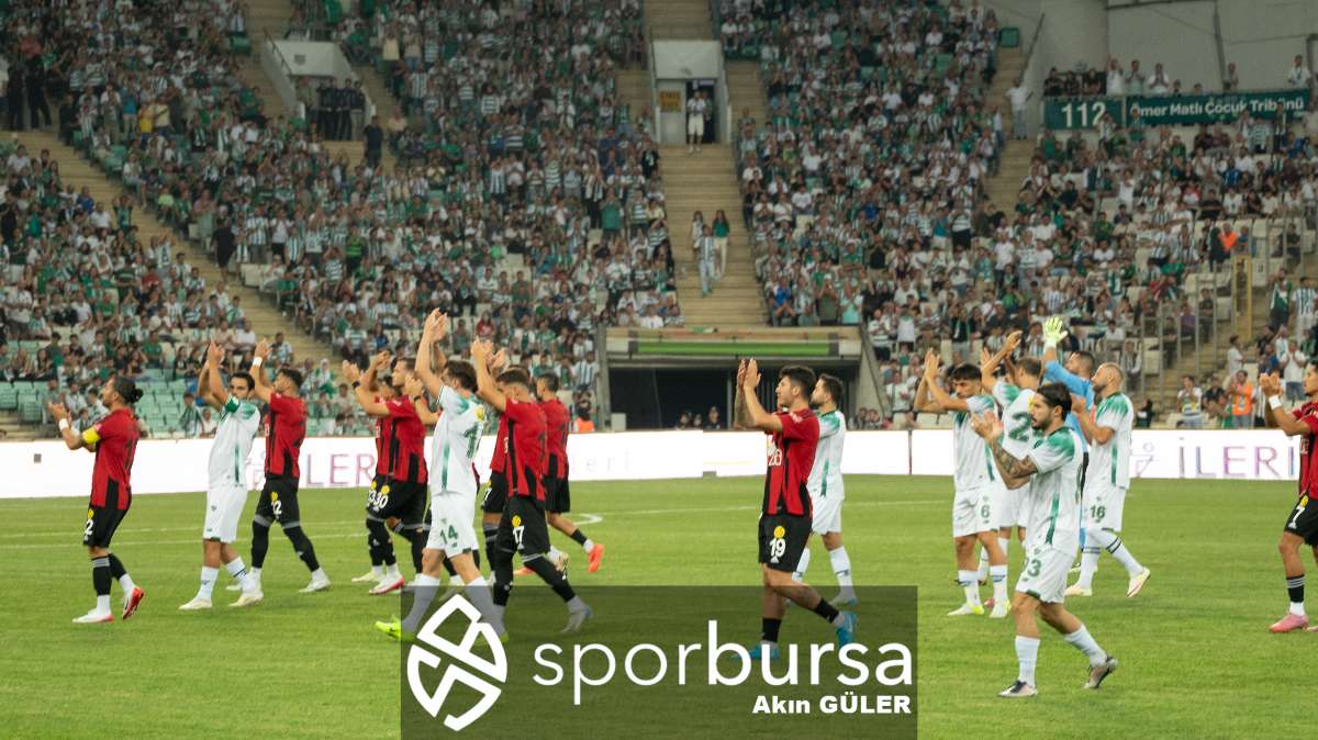 BURSASPOR - ESKİŞEHİRSPOR MAÇ FOTOĞRAFLARI