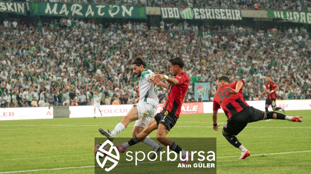 BURSASPOR - ESKİŞEHİRSPOR MAÇ FOTOĞRAFLARI