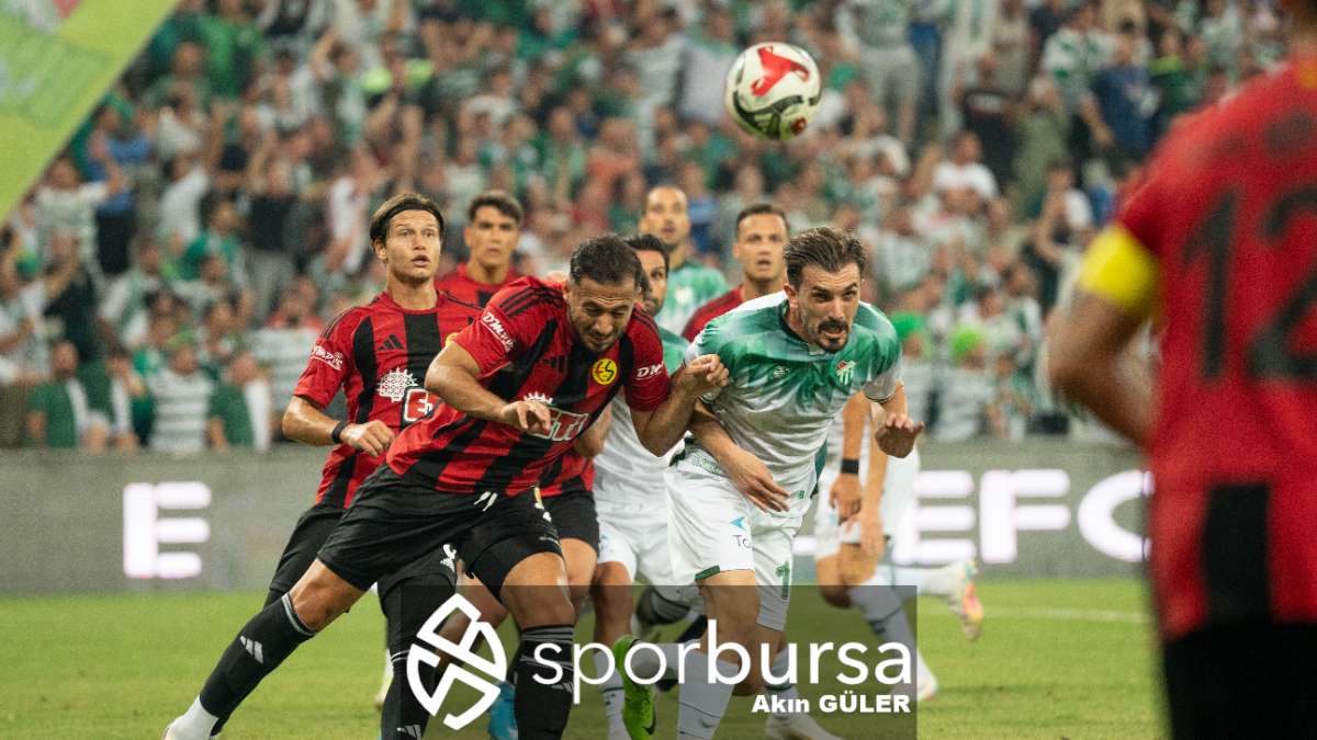 BURSASPOR - ESKİŞEHİRSPOR MAÇ FOTOĞRAFLARI