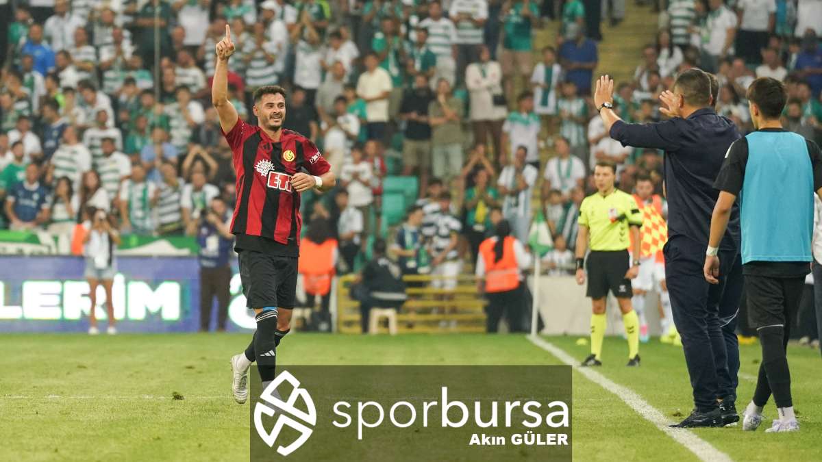 BURSASPOR - ESKİŞEHİRSPOR MAÇ FOTOĞRAFLARI