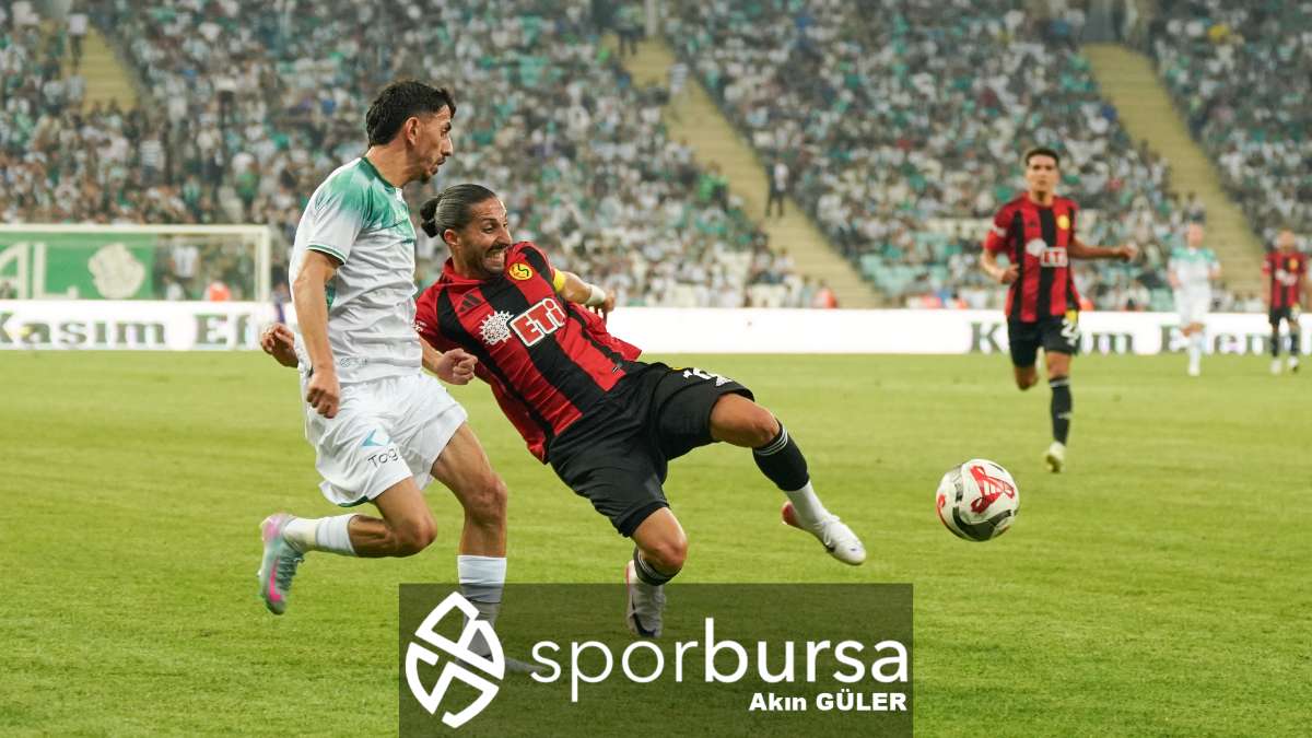 BURSASPOR - ESKİŞEHİRSPOR MAÇ FOTOĞRAFLARI