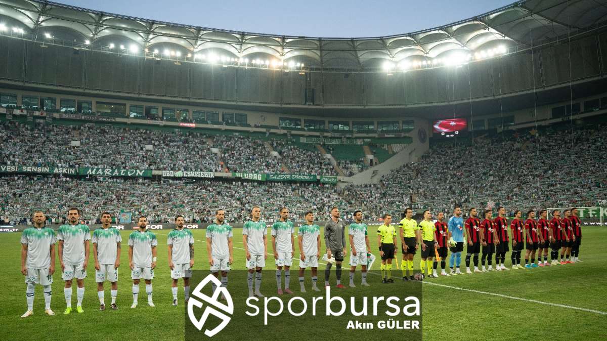 BURSASPOR - ESKİŞEHİRSPOR MAÇ FOTOĞRAFLARI
