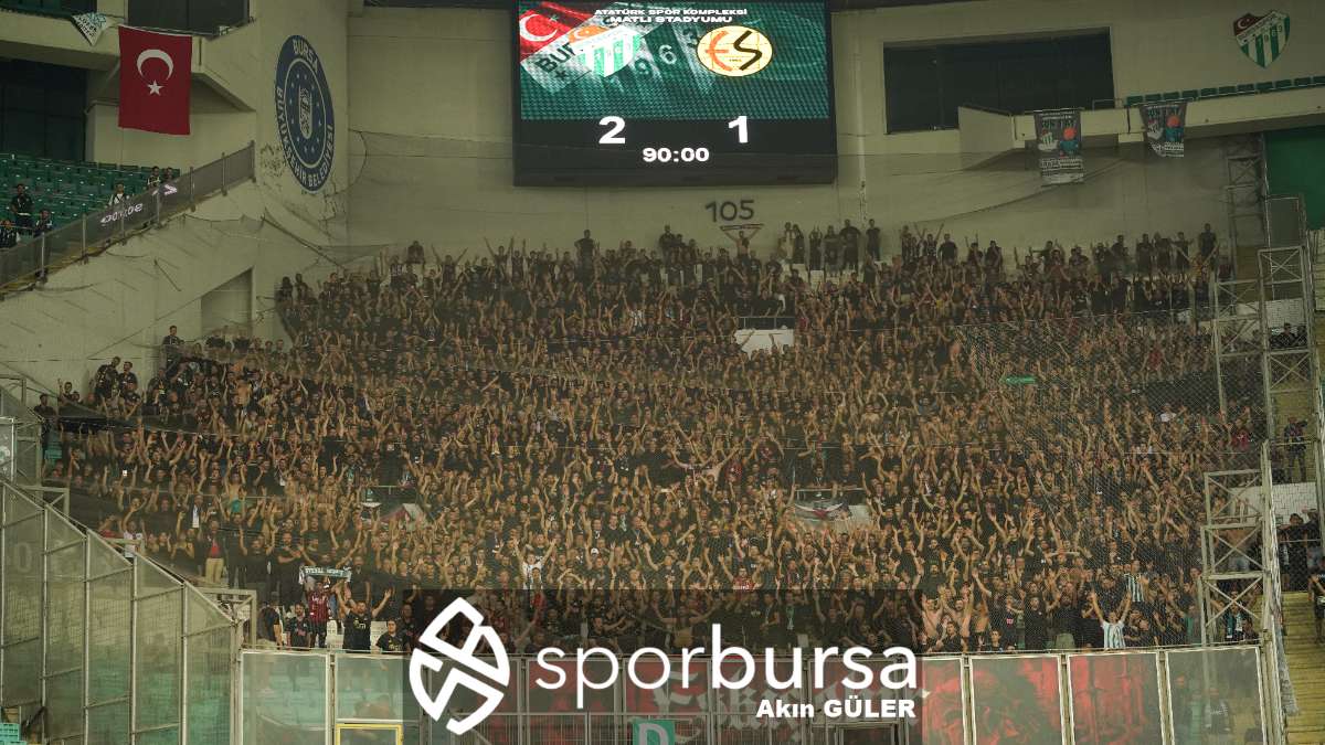 BURSASPOR - ESKİŞEHİRSPOR MAÇ FOTOĞRAFLARI