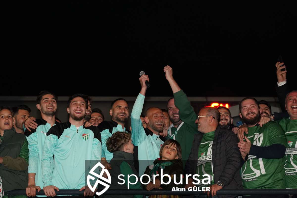 BURSASPOR ŞAMPİYONLUK KUTLAMASI