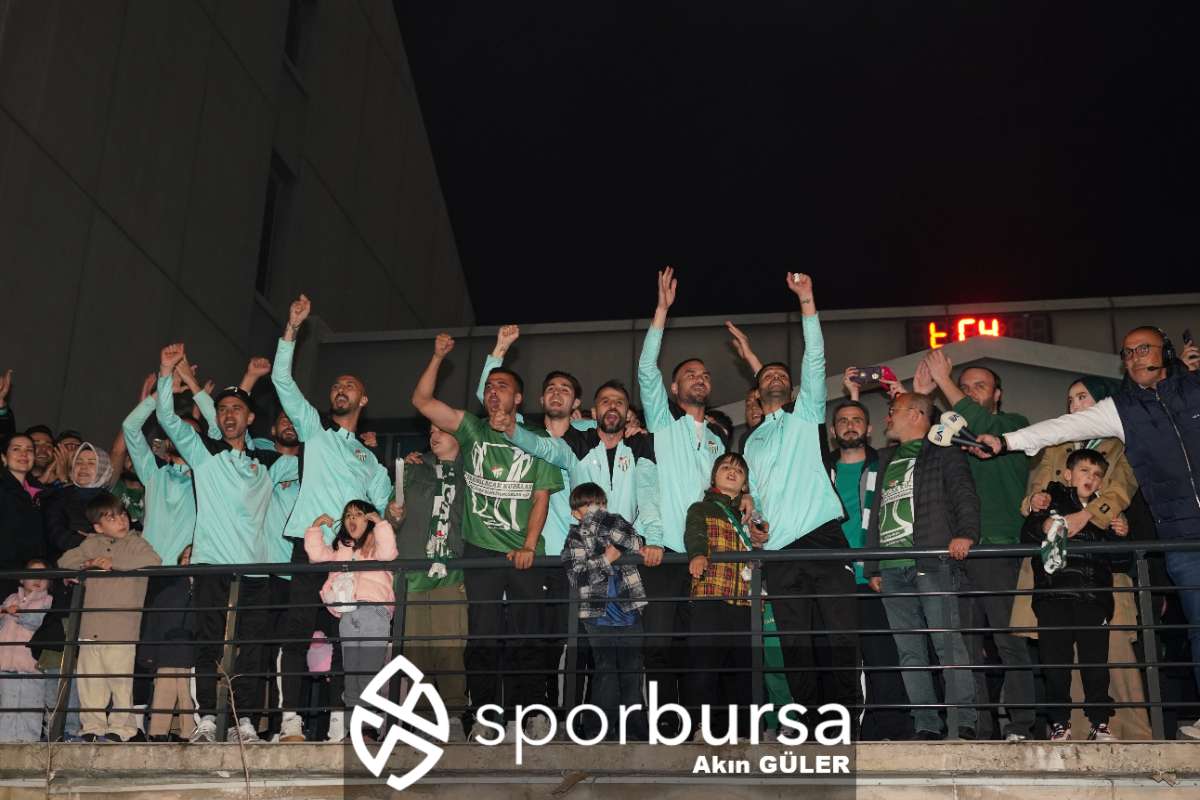 BURSASPOR ŞAMPİYONLUK KUTLAMASI