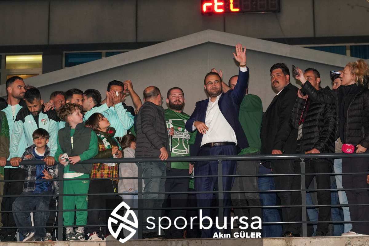 BURSASPOR ŞAMPİYONLUK KUTLAMASI