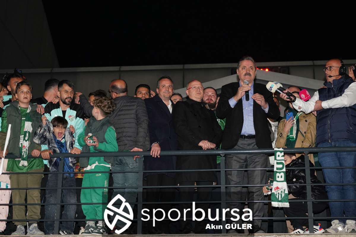 BURSASPOR ŞAMPİYONLUK KUTLAMASI