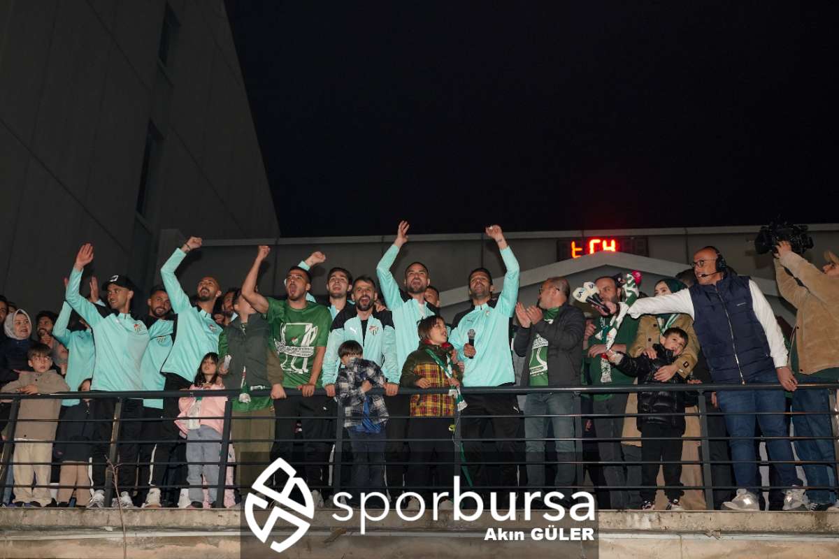 BURSASPOR ŞAMPİYONLUK KUTLAMASI