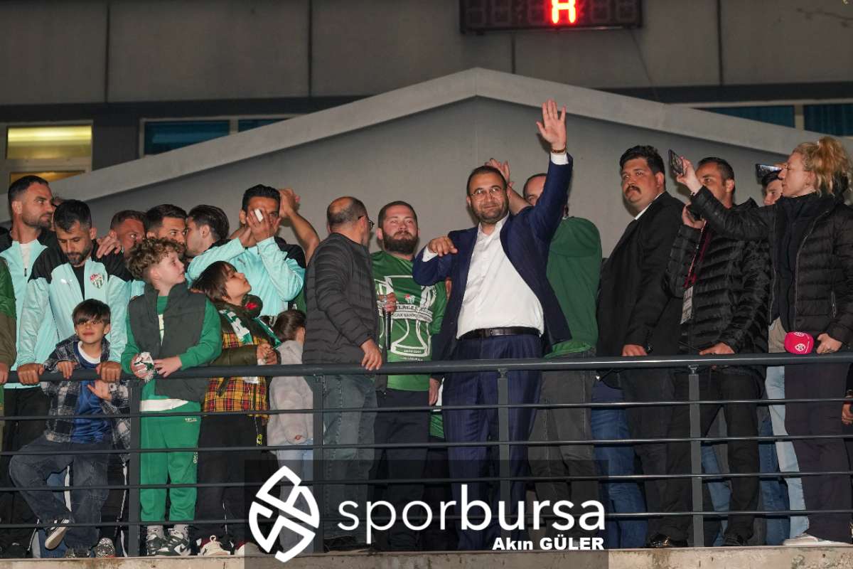 BURSASPOR ŞAMPİYONLUK KUTLAMASI