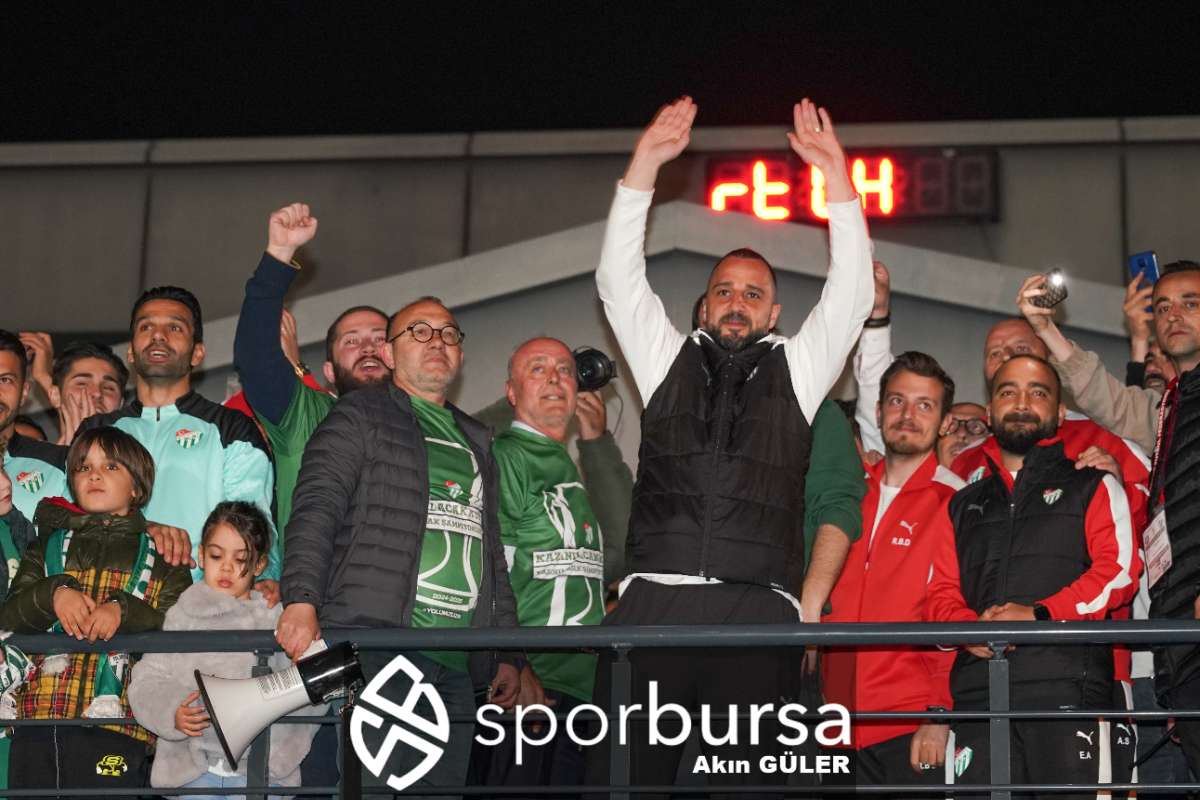 BURSASPOR ŞAMPİYONLUK KUTLAMASI