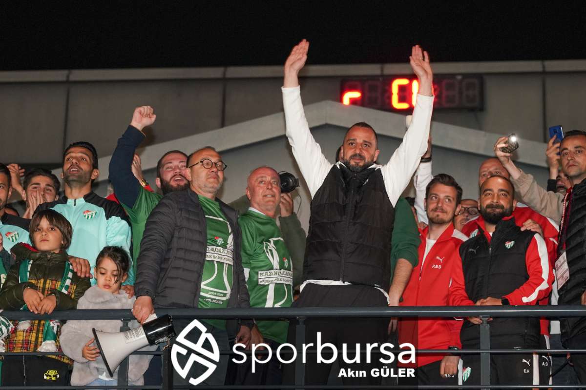 BURSASPOR ŞAMPİYONLUK KUTLAMASI