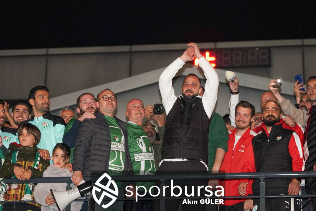 BURSASPOR ŞAMPİYONLUK KUTLAMASI
