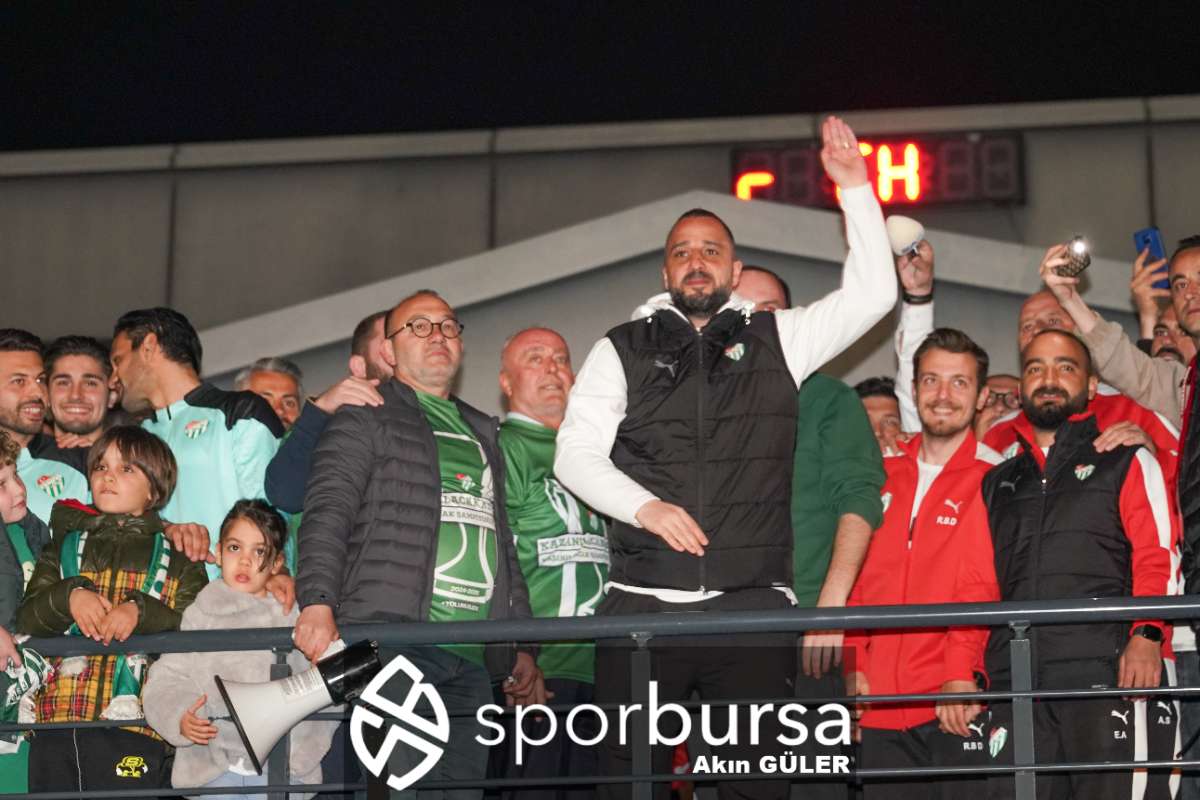 BURSASPOR ŞAMPİYONLUK KUTLAMASI