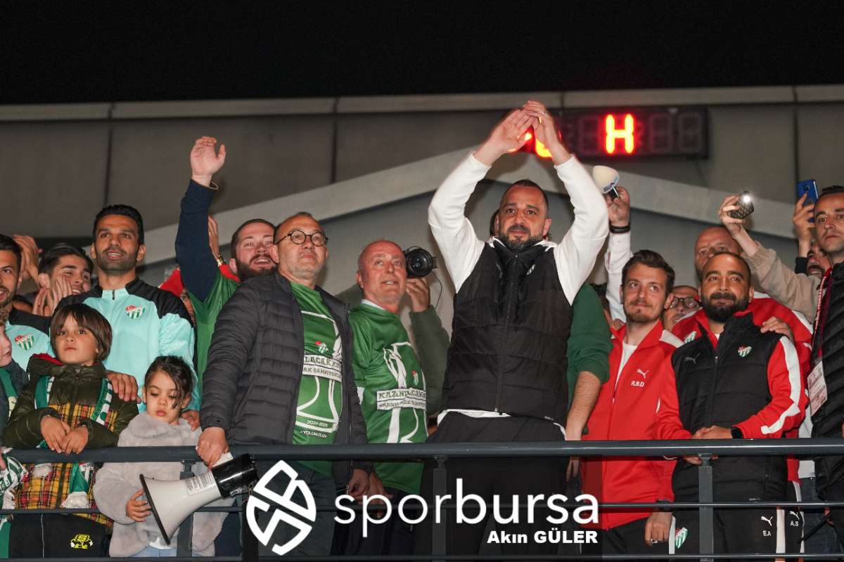 BURSASPOR ŞAMPİYONLUK KUTLAMASI