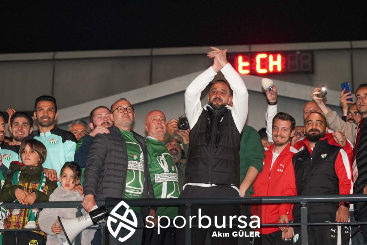 BURSASPOR ŞAMPİYONLUK KUTLAMASI